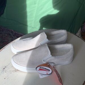 Vans Suede Fur lined Slip-On Sneakers with Scotch guard